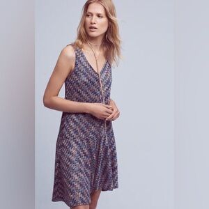 ANTHROPOLOGIE Maeve Westwater Knit Dress Size S